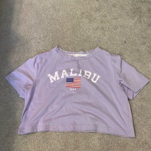 Malibu crop top